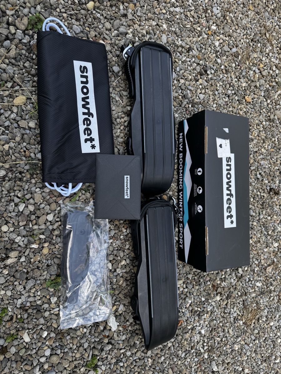 Snowfeet Skis: Snowfeet II Black – Neu und originalverpackt aus Zürich von Flurin_zh