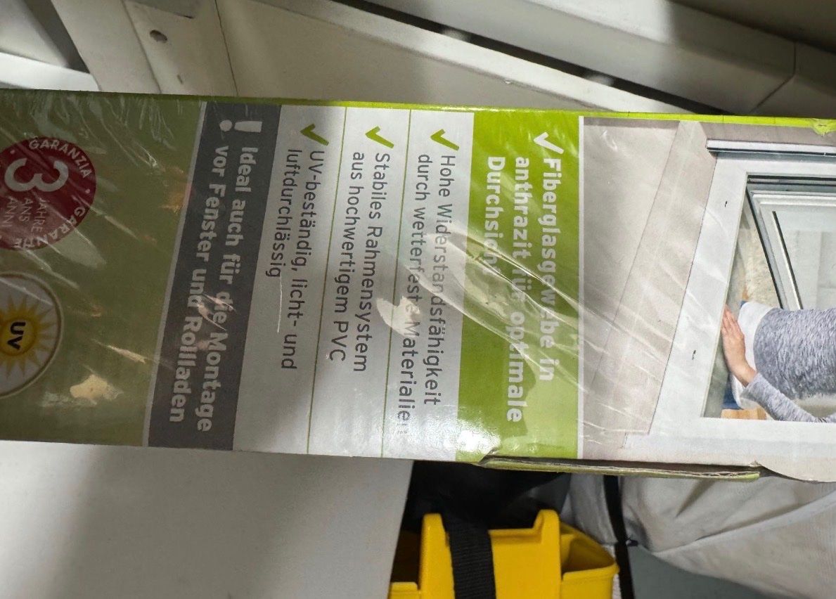 Gitter & Roste: 2x Insektenschutz-Fenster weiss – Neu und originalverpackt aus St .Gallen von Zikou_M_A_M 1