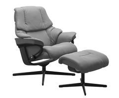 Stressless® Reno (M) Cross Sessel + Hocker zum Aktionspreis