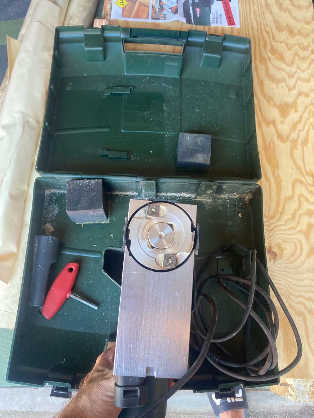 Metabo Tutti gli attrezzi: Lackfräse Metabo LF 714 S mit Koffer gebraucht – Usato da Muri AG venduto da Murianer01 1