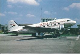 Intra Jersey DC-3 G-AMPY