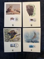 Cartes WWF avec timbres originaux - Collection Animaux! (58)
