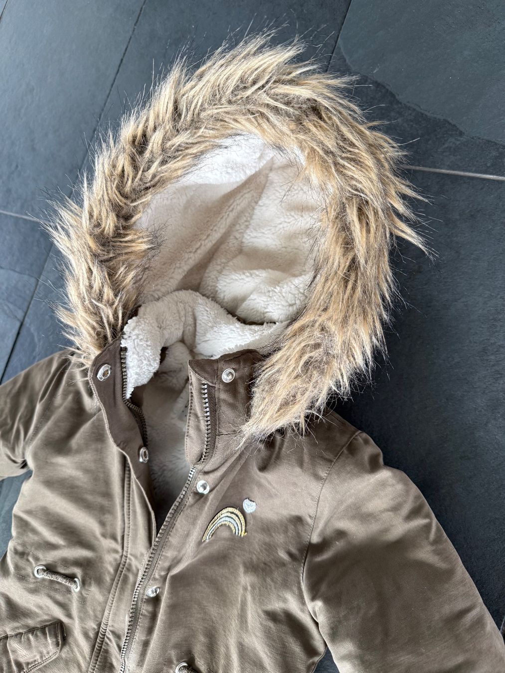 Vertbaudet Giacche & Cappotti: Schöne vertbaudet Mädchen Winterjacke, Gr. 114 cm. 6 Jahre – Usato da Stetten SH venduto da Urlaub 1
