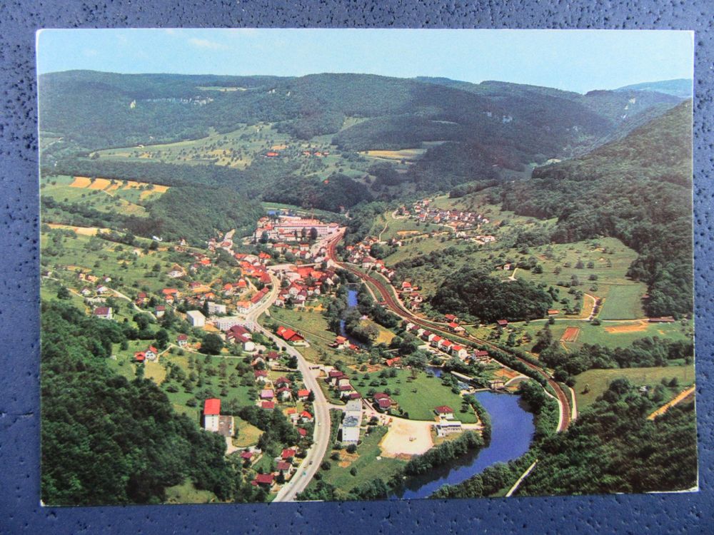 GRELLINGEN BE BL FLUGAUFNAHME EGGLER AERO-FOTO 1972 BL AK (Gebraucht ...