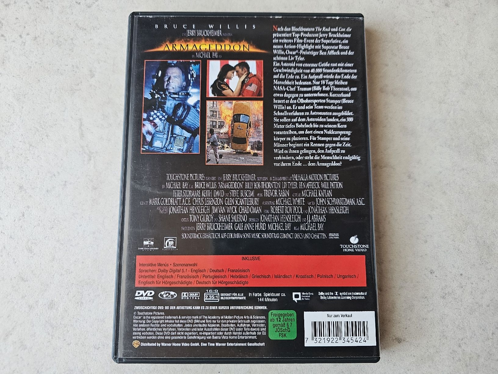 Tutti i DVDs: Armageddon  -  Das jüngste Gericht – Usato da Schneisingen venduto da backstore24 1