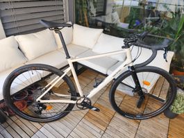 Neuwertiges Gravel Bike Van Rysel L  GRVL AF beige SRAM Apex