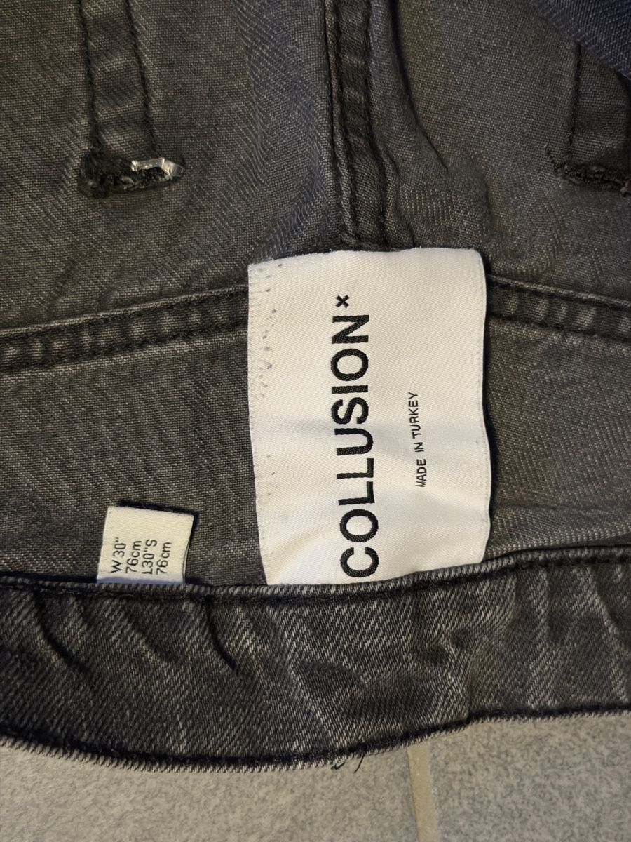 Jeans: Jeans Collusion noir, Taille 30 – Usato da Boudry venduto da LuigiLoot 1