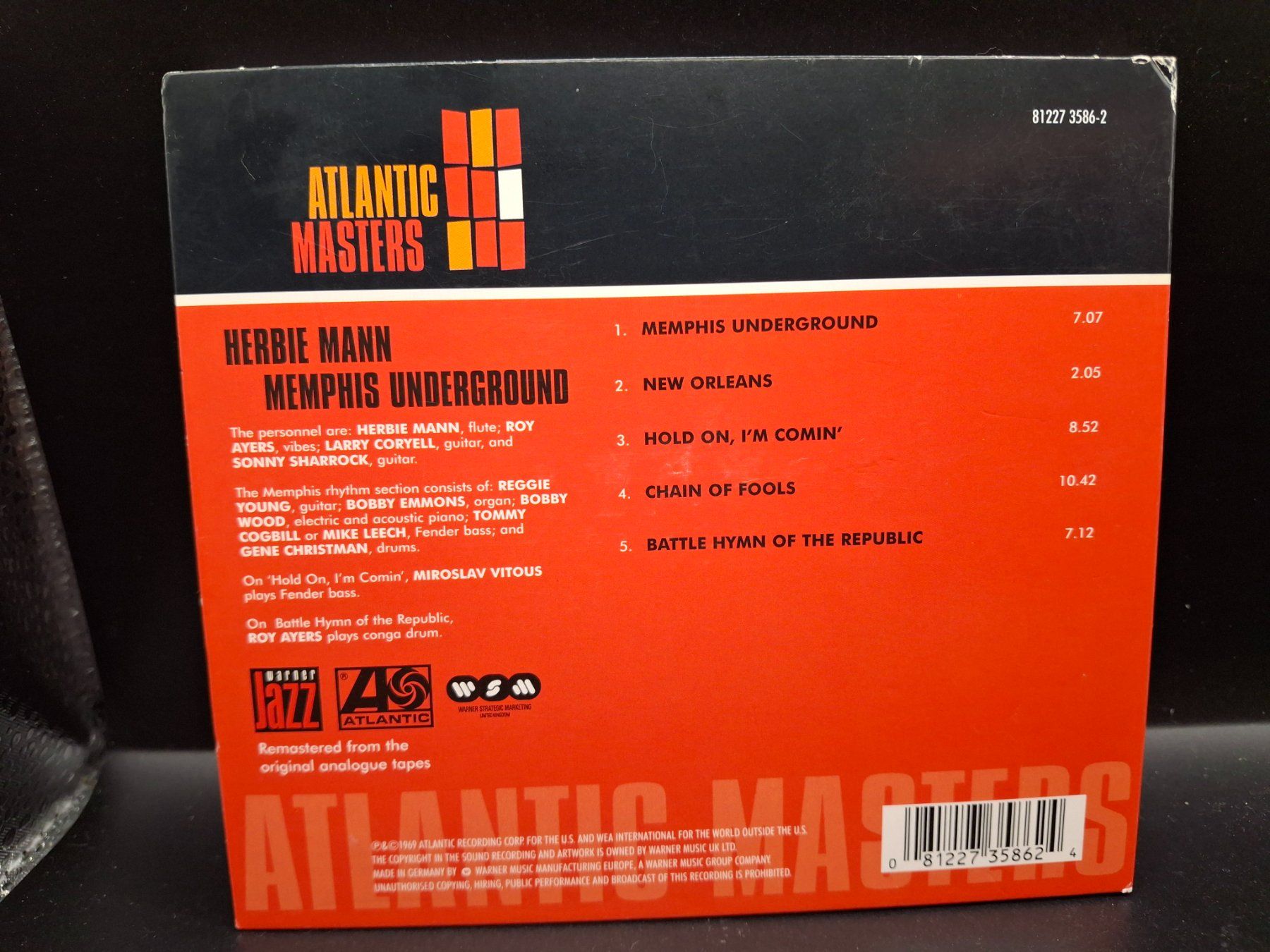 CDs: Herbie Mann – Memphis Underground – D'occasion à St.Gallen par jalamusic 1