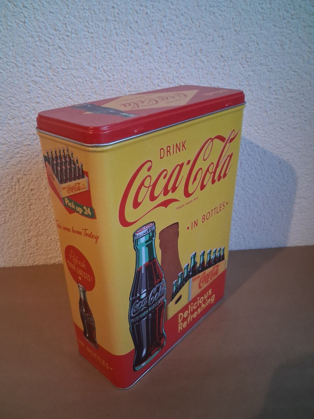 Coca-Cola Dosen: Vintage leere Blechdose Coca Cola:Delicious Refreshing. – Gebraucht aus Hagendorn von siwasi3 2