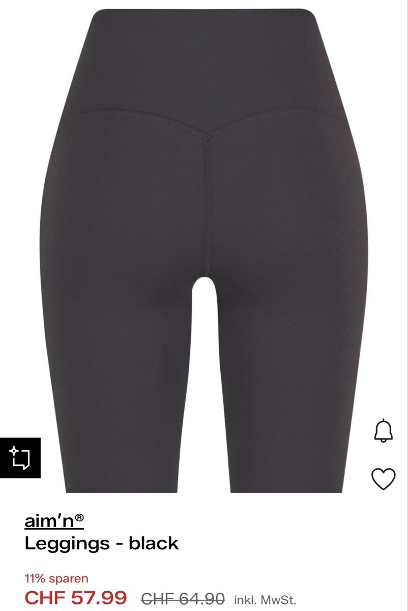 Leggings: aim'n Leggings - black – Neu (gemäss Beschreibung) aus Solothurn von Vintage87 6