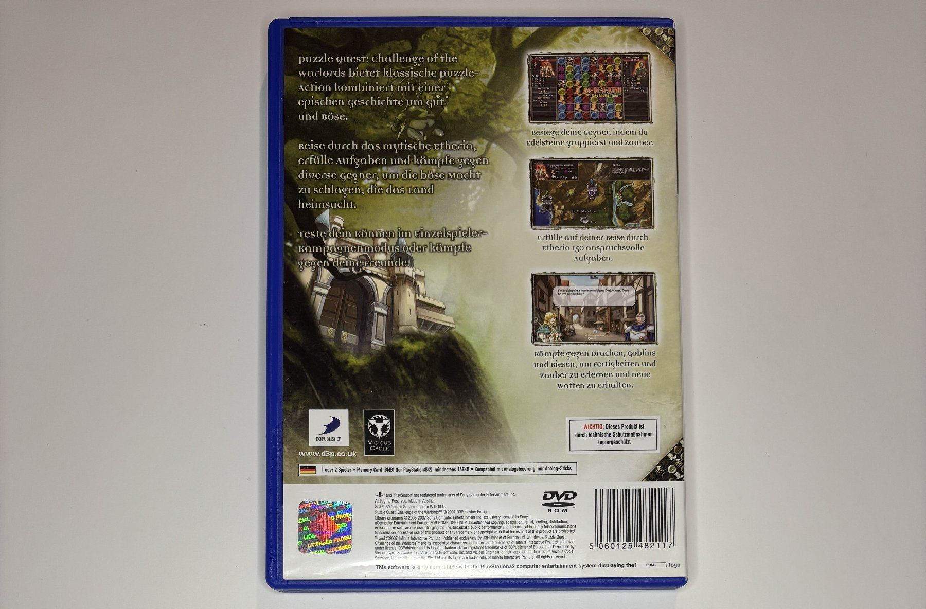 Giochi: PS2 - Puzzle Quest: Challenge of the Warlords – Usato da Allschwil venduto da Bullach 2