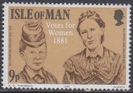 Man (GB) 1981 Recht Waehlen - Droit de Vote (Suffragettes)‪