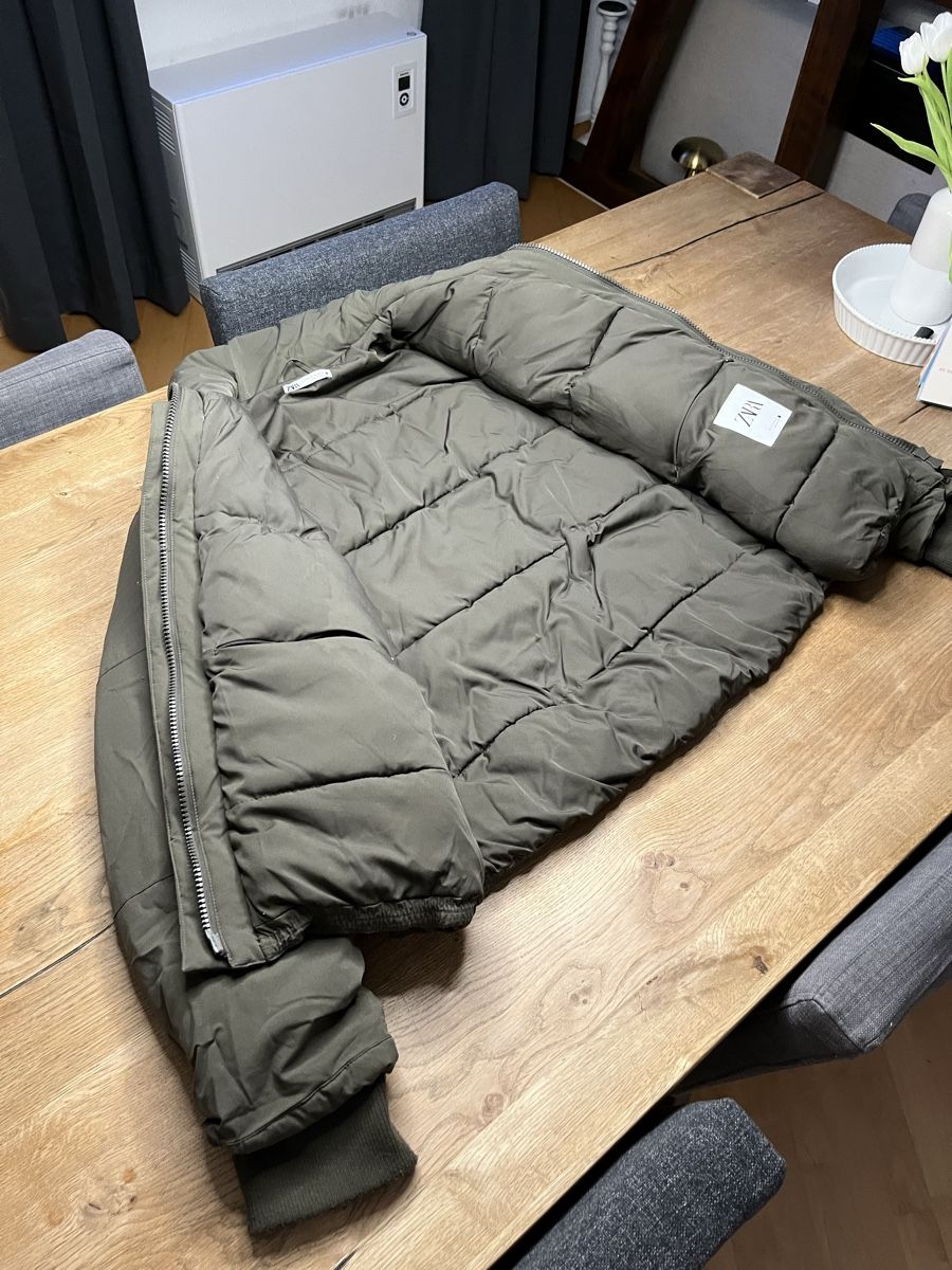 Giacche: Zara Winter Jacke, Khaki, Grösse XL – Usato da Horw venduto da ratta1996 2