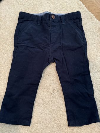 Zara Baby Chino Hose dunkelblau Gr. 74, wie NEU!