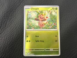 Chaos Rising Chespin Reverse Holo (005/086) 🇬🇧