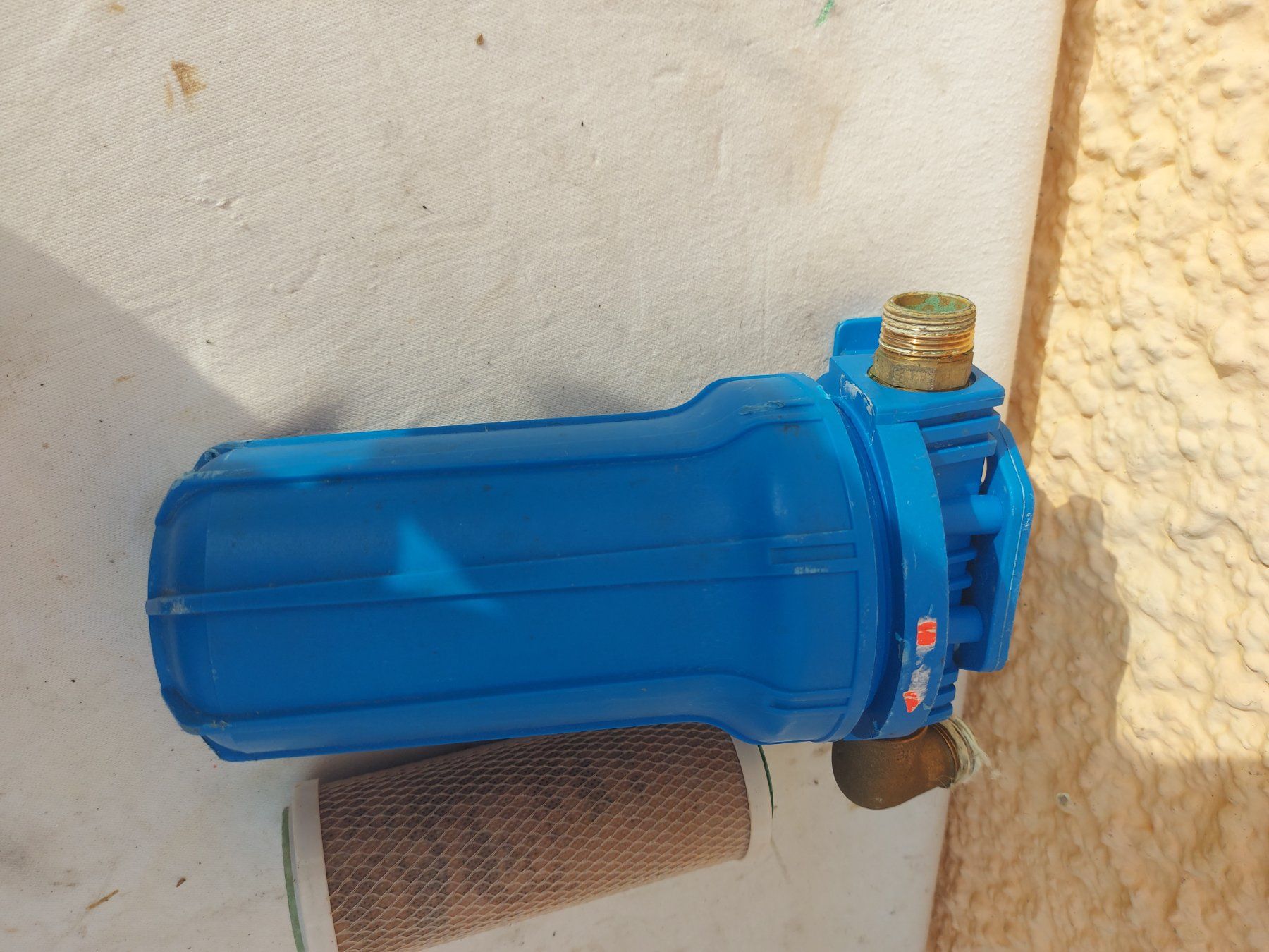 Installations sanitaires: Wasserfilter blau;   Wasserfilter blau; Wasserfilter blau – D'occasion à Rheinau par profitronic.shop 1
