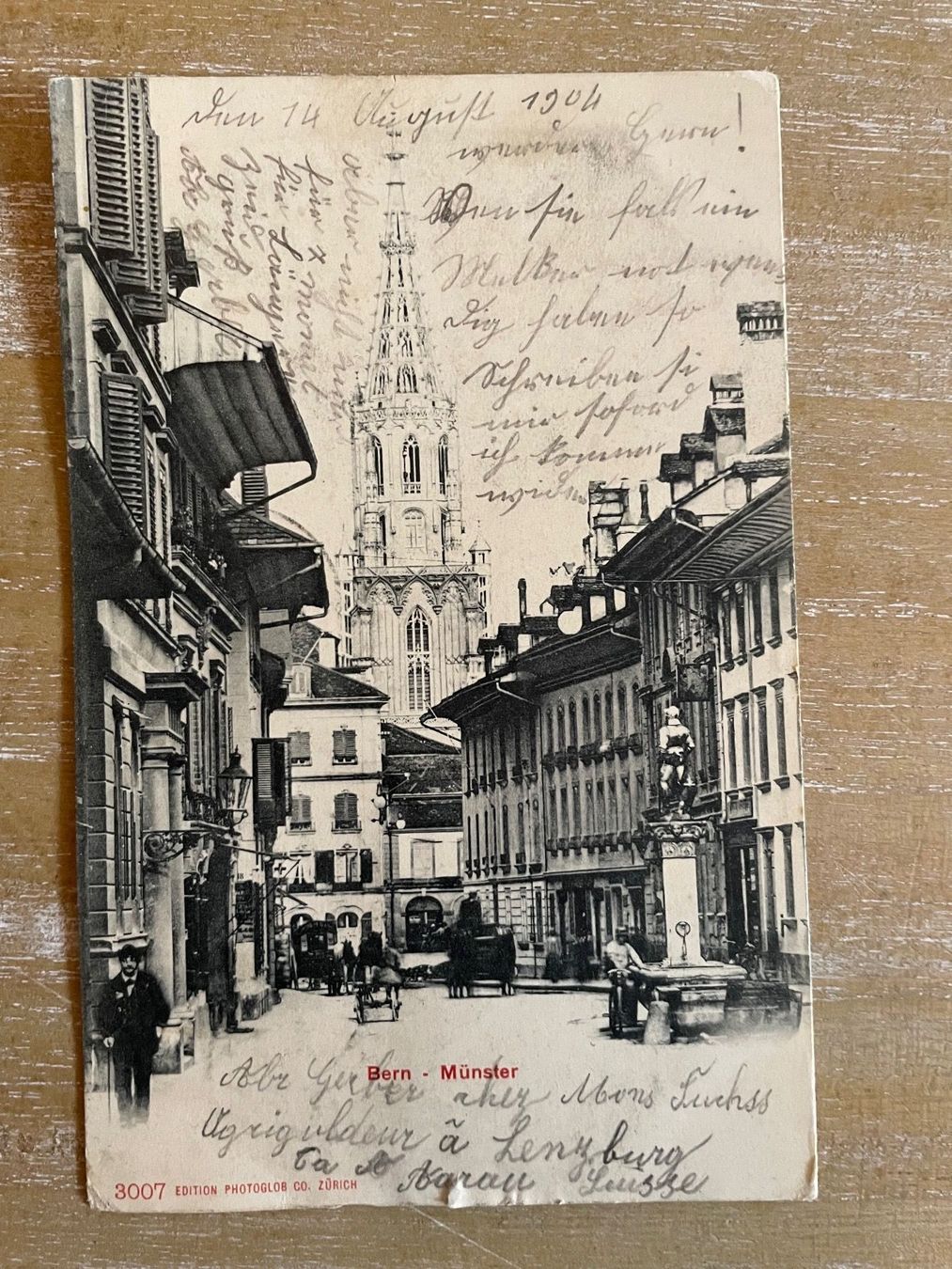 Cartoline postali: Postkarte Bern – Usato da Bern venduto da Dafi7