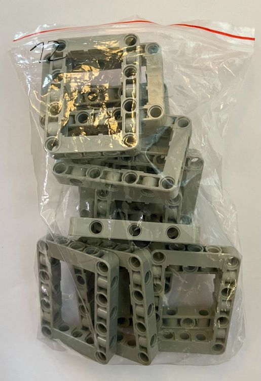 Lego 12 x Technic, Liftarm, Modified Frame Thick 5 x 7 64179 (Gebraucht ...