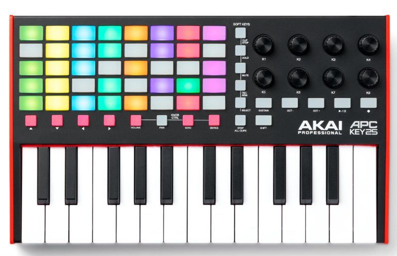 Akai Musikinstrumente: Akai APC Key25 Controller – Neu und originalverpackt aus Zürich von djdiscount