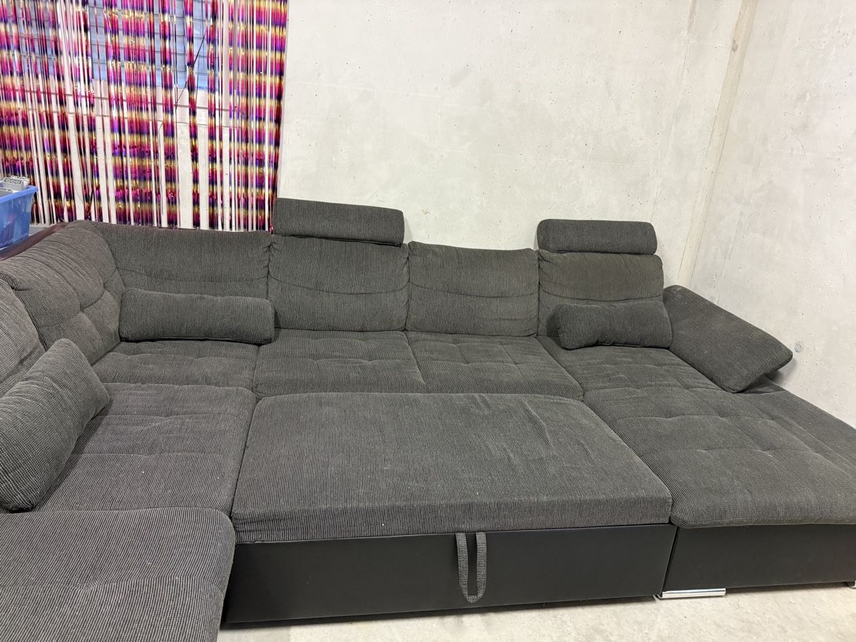 Sofas: Grosses Sofa mit Auszug – Gebraucht aus Zihlschlacht von Fruechteschmitte 5
