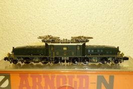 Arnold 2466 SBB Ce 6/8 14272 Krokodil analog OVP