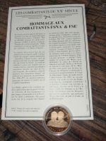 Medaille hommage aux combattants FSNA & FSE