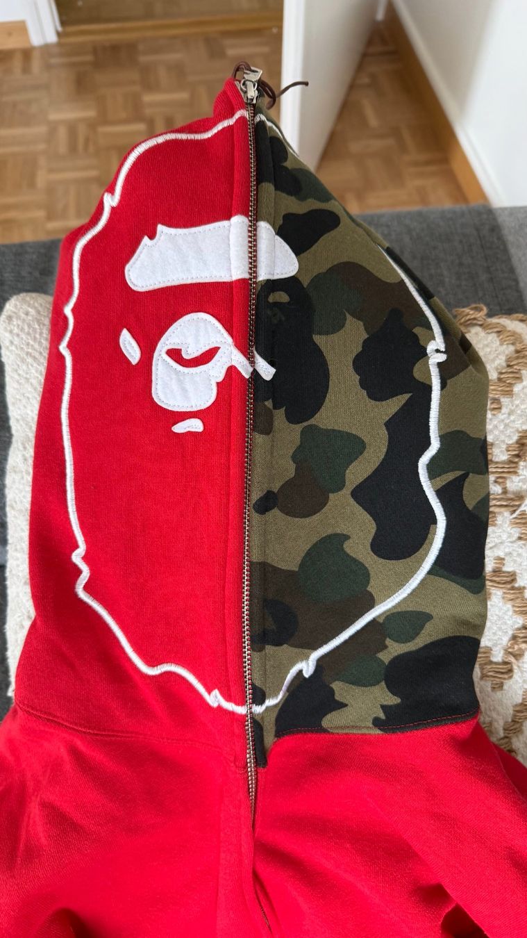 Bape Maglioni & Felpe: BAPE Ape Head Full Zip Hoodie – Nuovo (secondo la descrizione) da Lausanne venduto da Bogshop 2