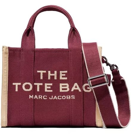 Marc Jacobs Borsa Tote Jacquard Merlot