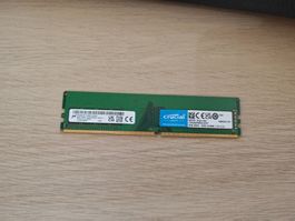 RAM Crucial DDR4 - 8GB 3200 MHz Comme Neuf