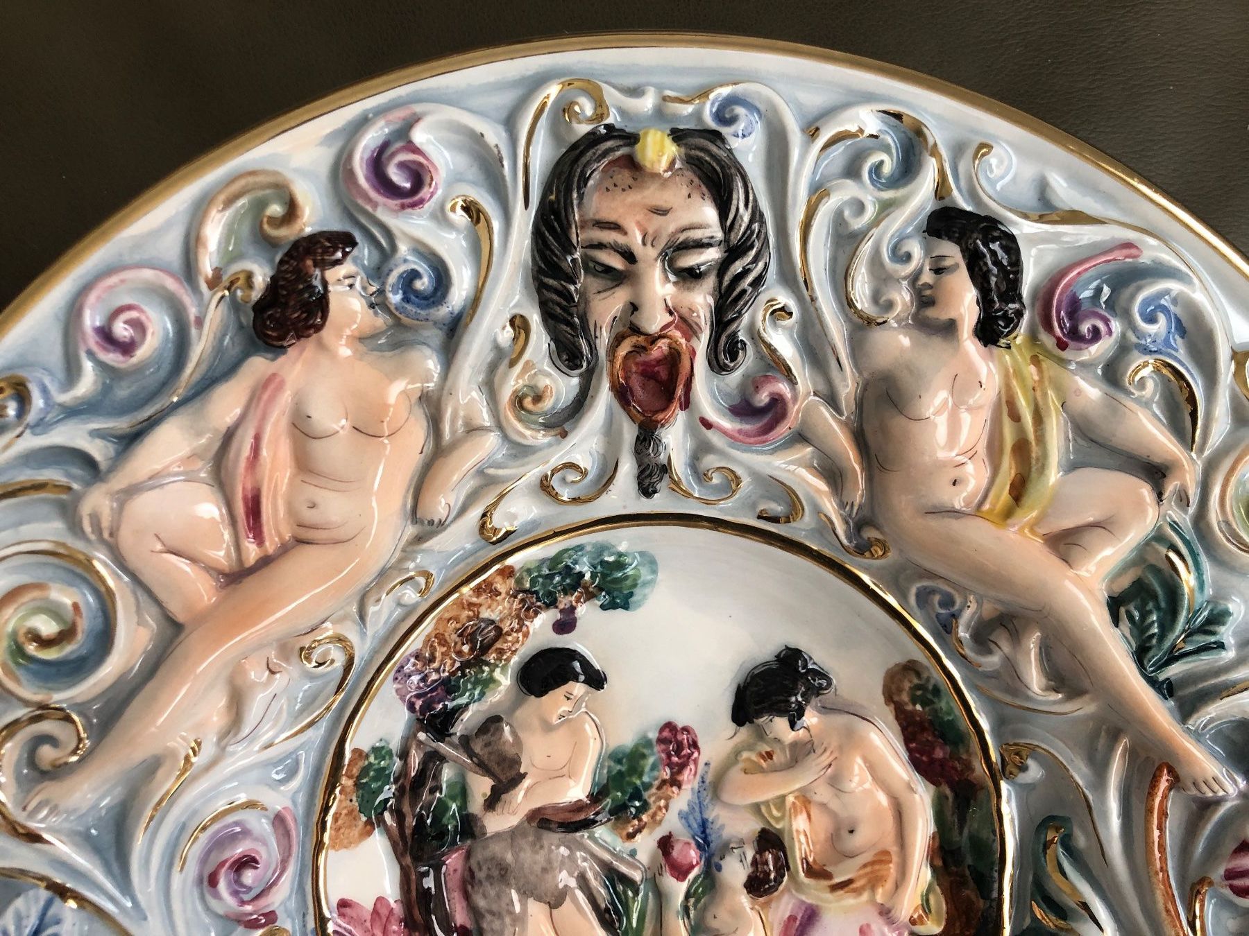 Piatti: Teller R. Capodimonte Italy 32 cm – Usato da Nunningen venduto da anclaudia 2
