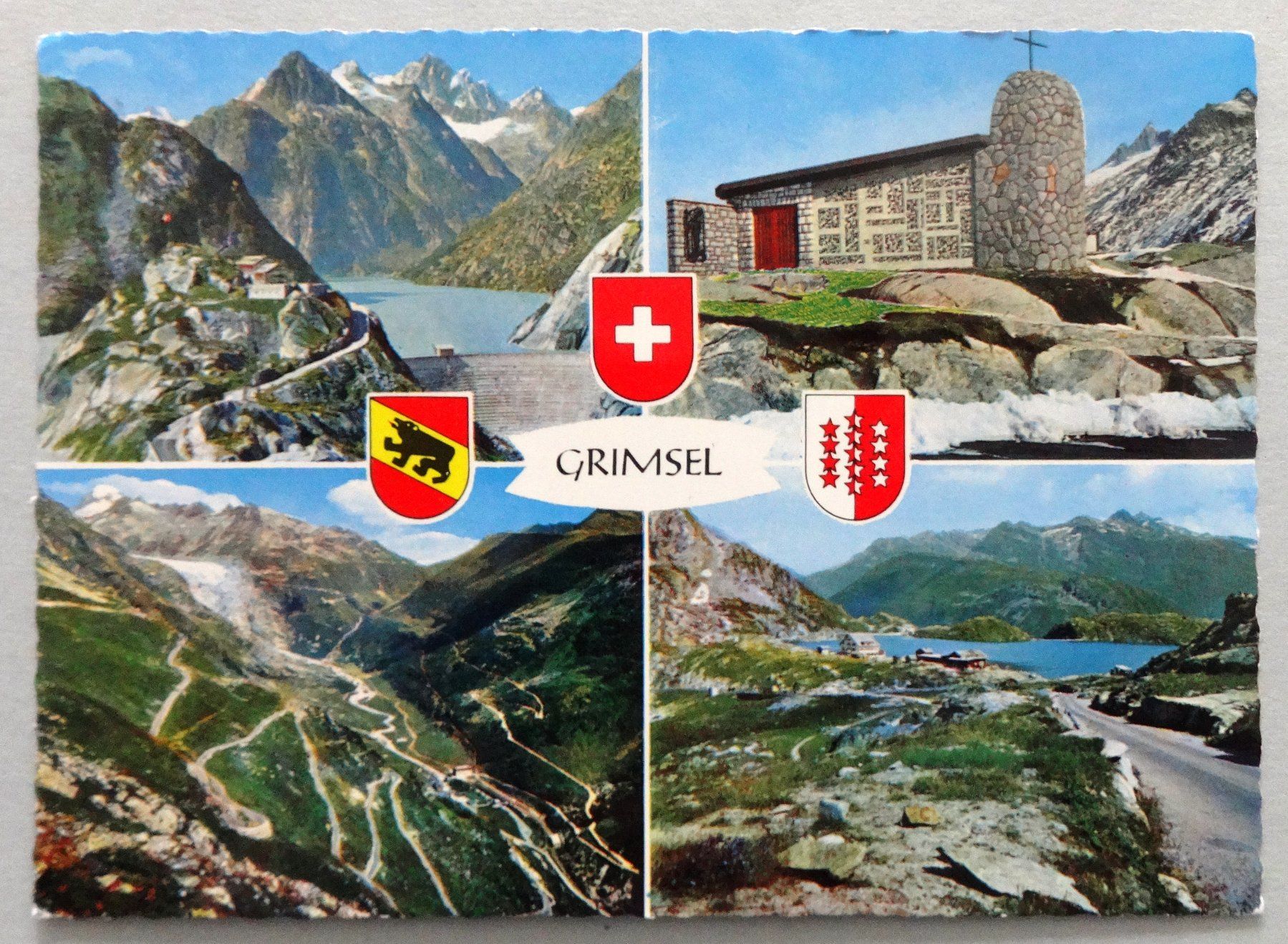 Cartoline postali: Grimsel - Passhöhe 2164 m ü.M. – Usato da Fétigny venduto da Billy2miny