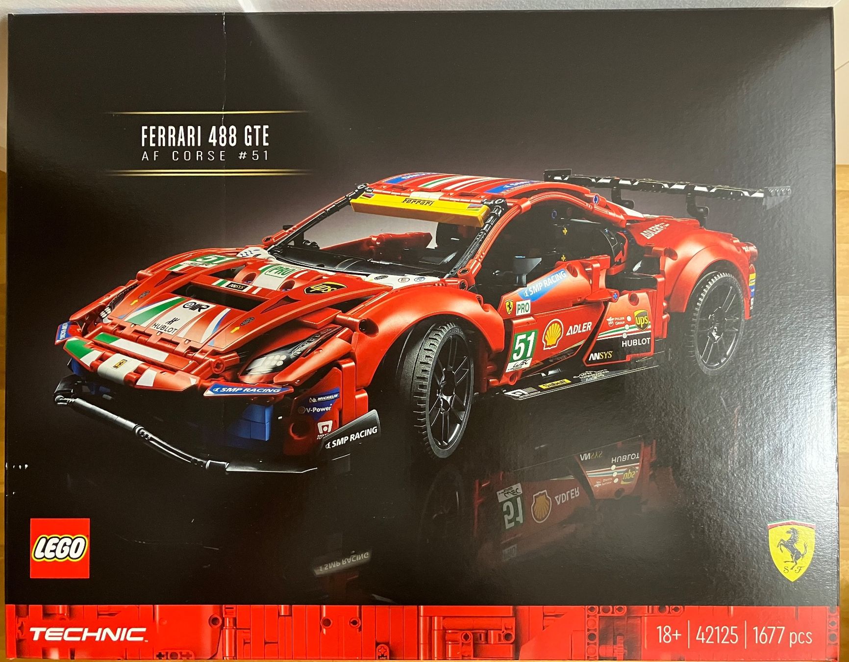 Lego Kit di costruzioni: Lego Technic Ferrari 488 GTE 42125 – Nuovo e nell'imballaggio originale da CHENE-BOUGERIES venduto da homeswisshome 2