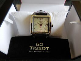 TISSOT Uhr - Quadrato perlmutt quarz
