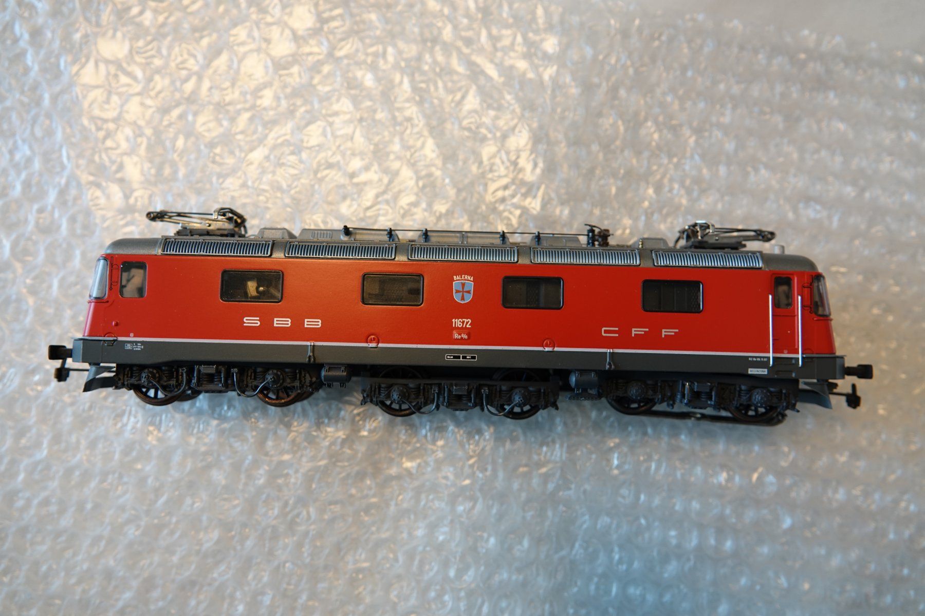 Hag Modellini di ferrovie: Hag Re 6/6 SBB/CFF "Balerna" AC Nr 207 – Usato da Chénens venduto da jevas 2