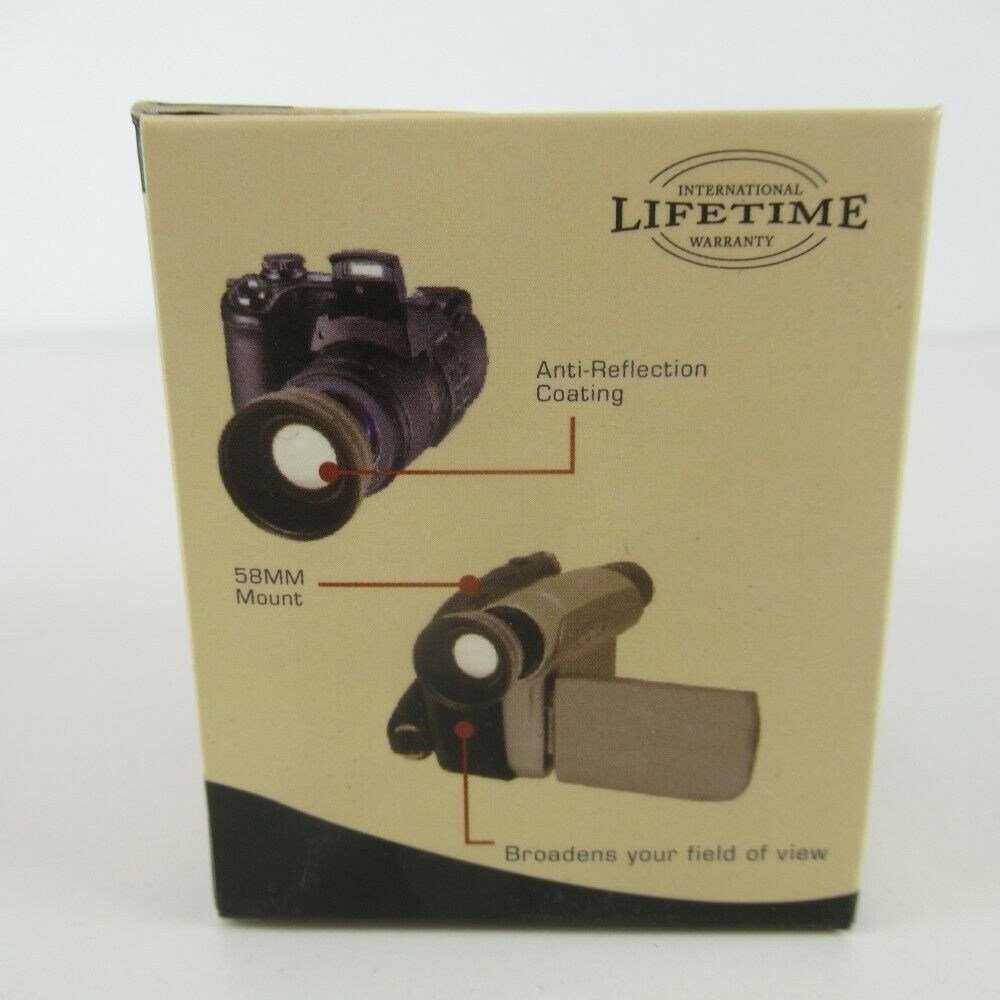 Obiettivi: 58mm 0.45x Weitwinkel-Objektiv Restposte – Nuovo (secondo la descrizione) da Kirchdorf AG venduto da Lionstein 3