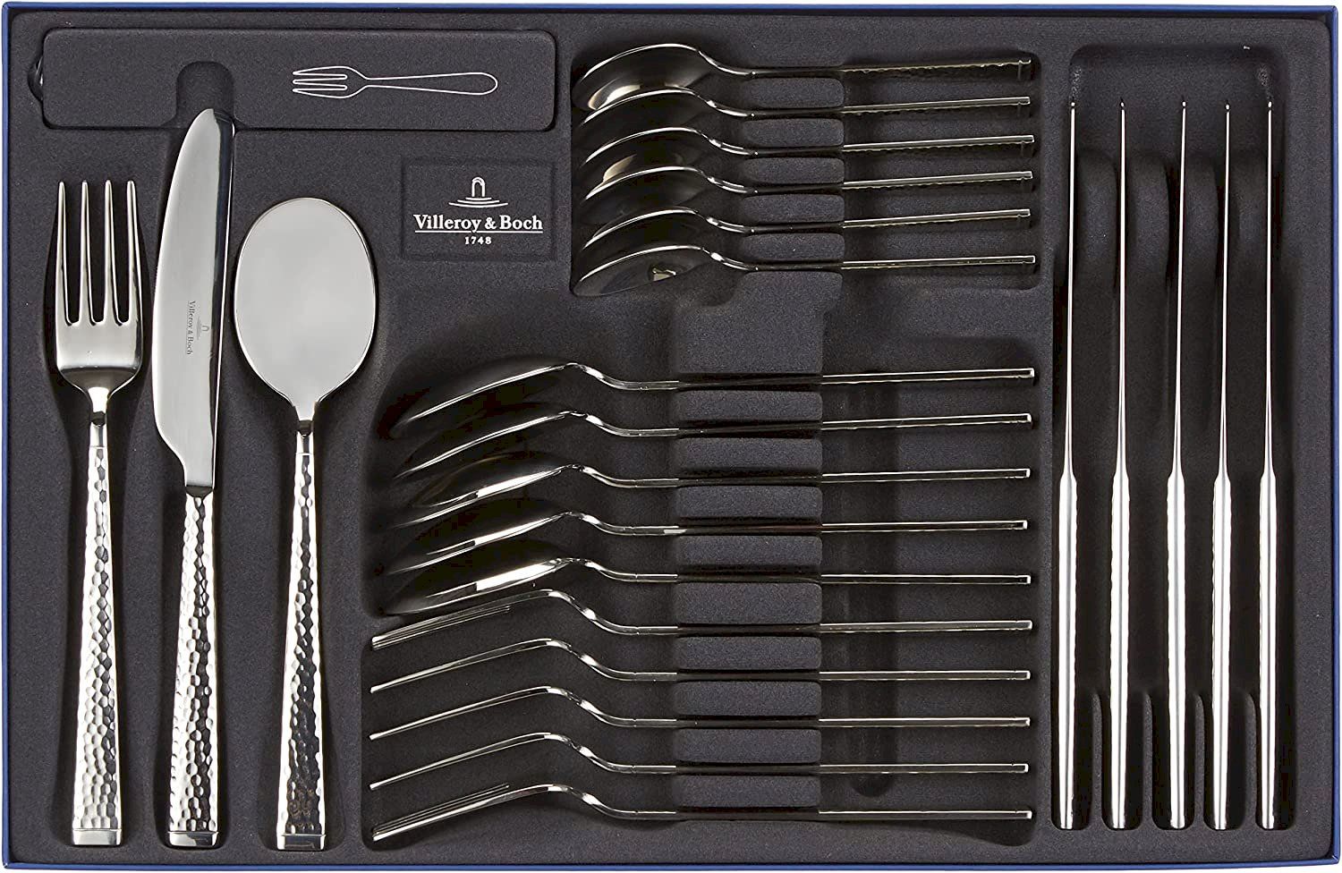 Set di posate: Villeroy & Boch Blacksmith 30-teilig – Nuovo e nell'imballaggio originale da Bottighofen venduto da zaap 1
