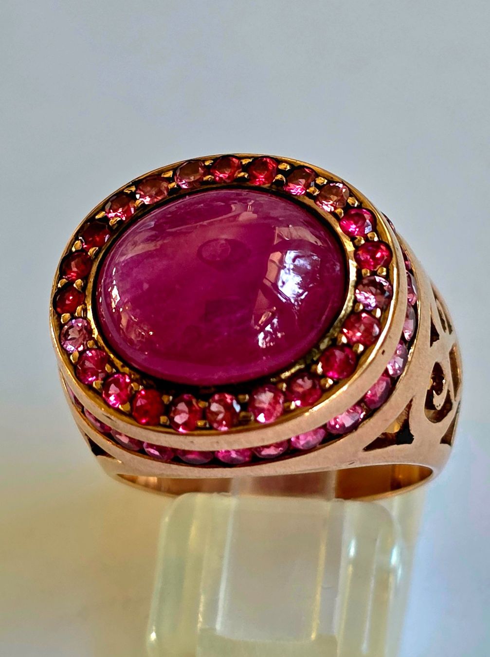 Ringe: Ring mit Rubin und Granaten – Neu (gemäss Beschreibung) aus Zürich von Bieter04 6