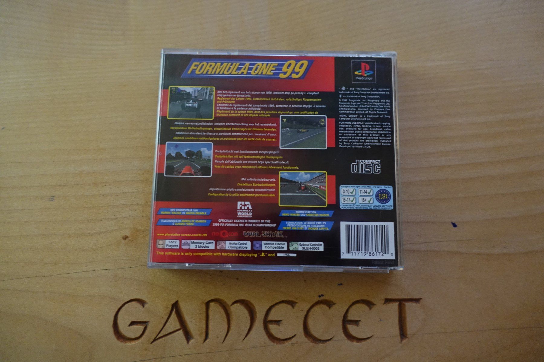 Sony Spiele: Formula One 99 – Gebraucht aus Steinach von Gamecet 3