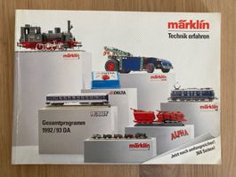 Märklin Katalog 1992/93