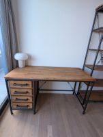 Schreibtisch ars manufacti Atelier Akazie/Metall
