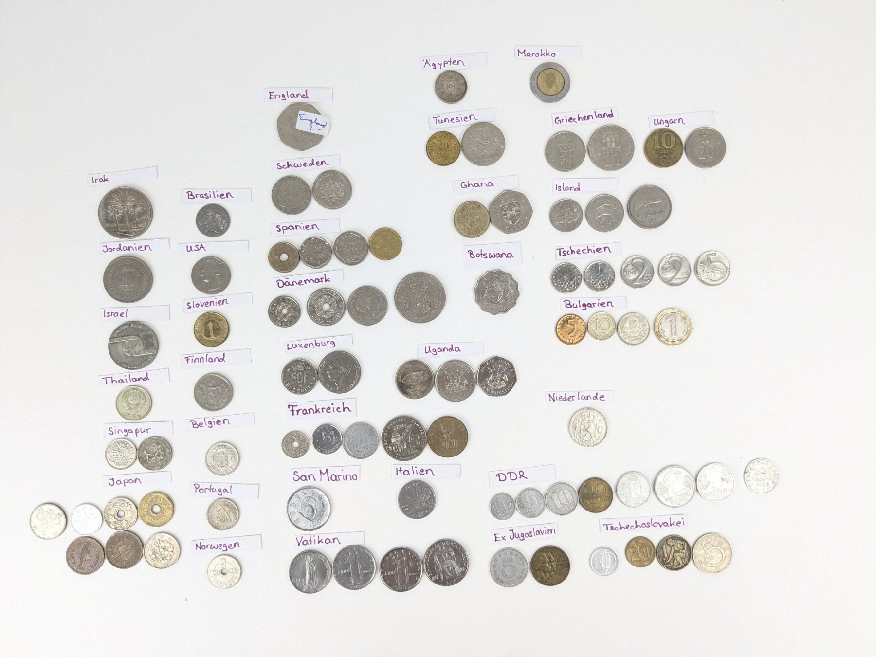 Tutti le monete: Münzsammlung – Usato da Thun venduto da Restwert_Thun 5