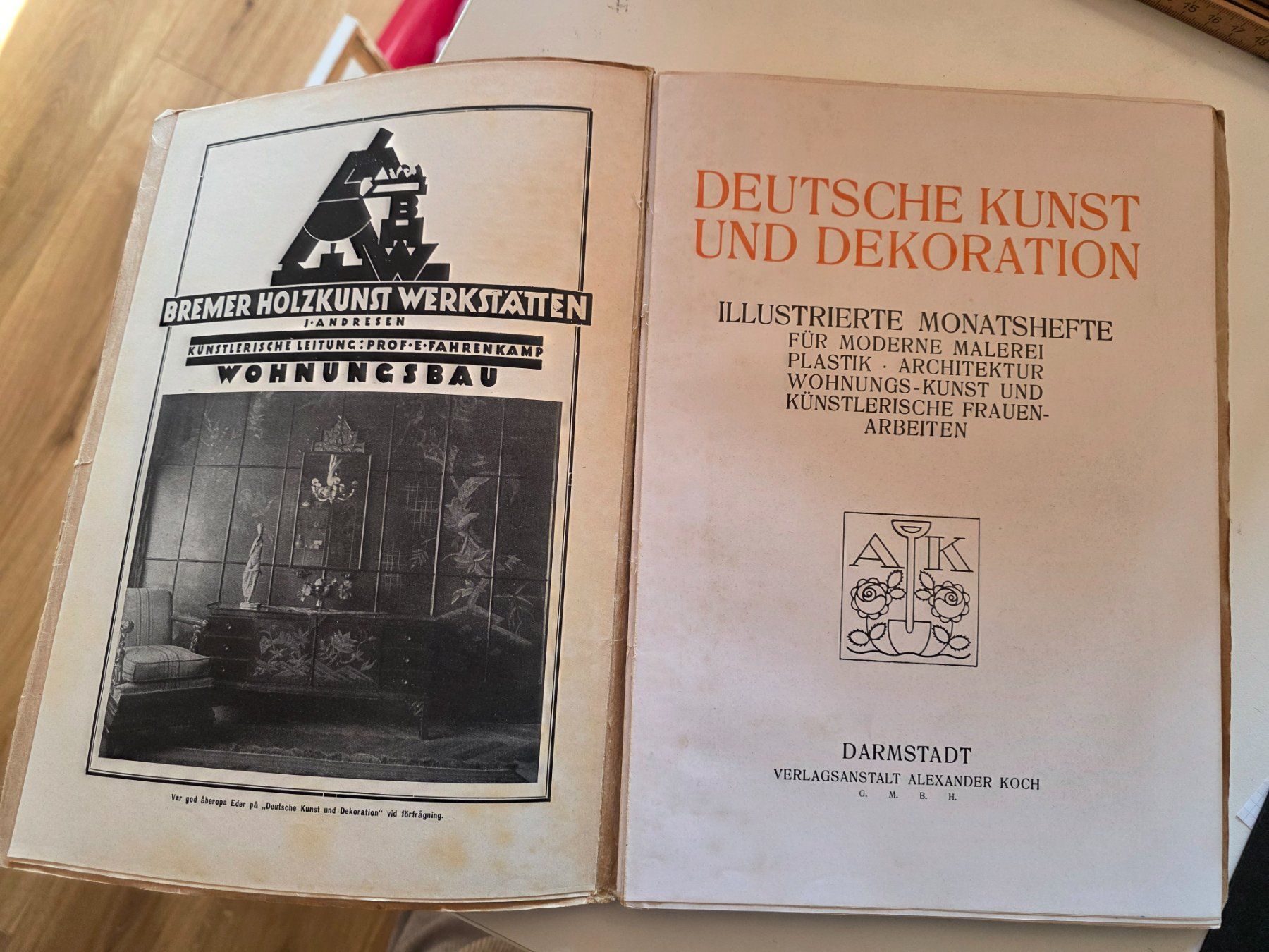 Libri: Deutsche Kunst und Dekoration - 1924 – Usato da Walterswil BE venduto da Lonitti 6