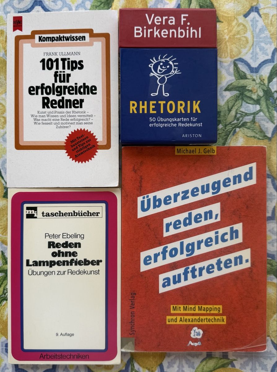 Bücher: Rhetorik Ratgeber-Set U.a. Ullmann Ebeling Gelb – Gebraucht aus Erlenbach ZH von pibooks