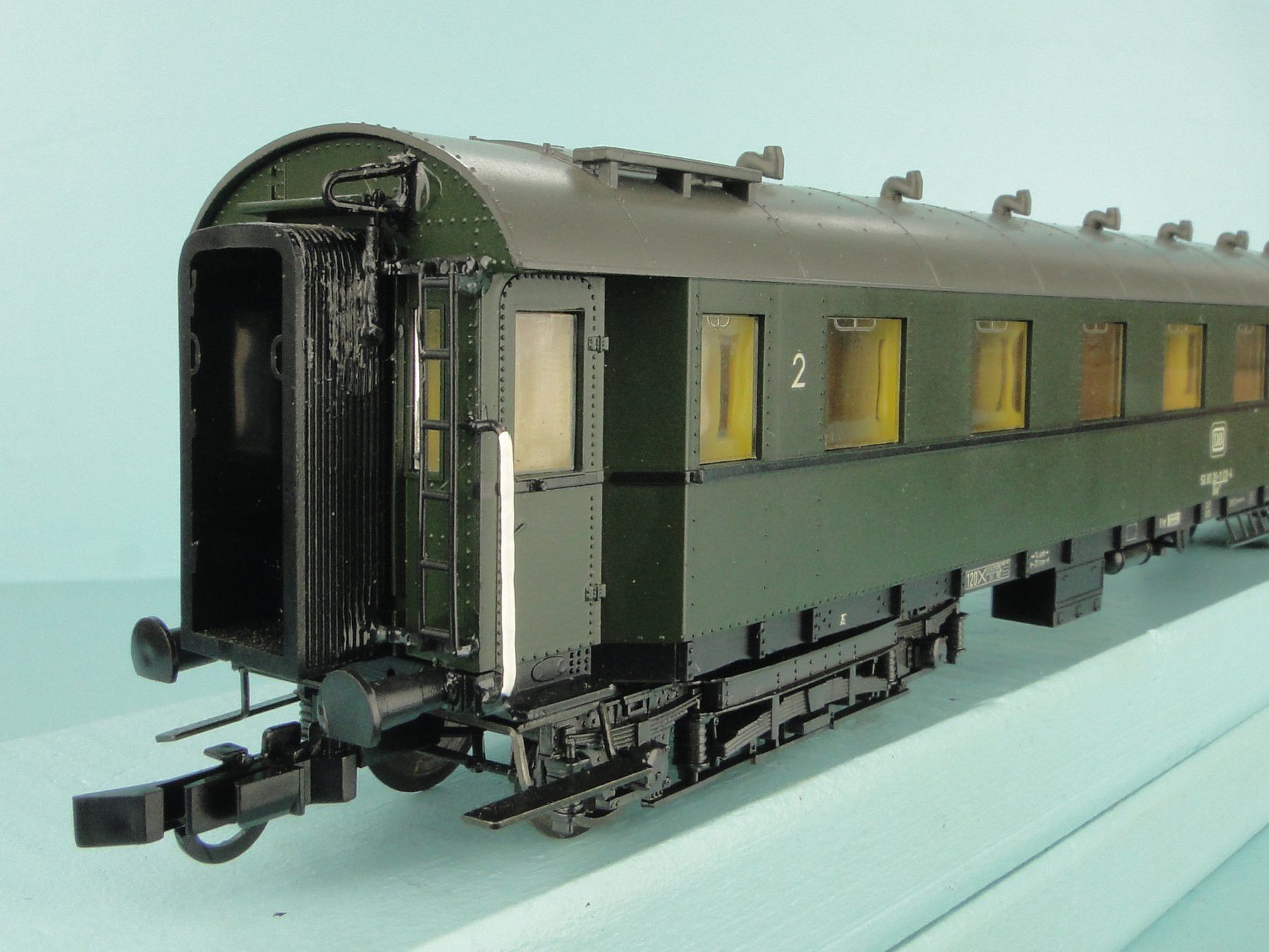 Liliput Modellini di ferrovie: Liliput 845 00 DB Eilzugwagen 2 Kl. – Usato da Bülach venduto da cann11 6