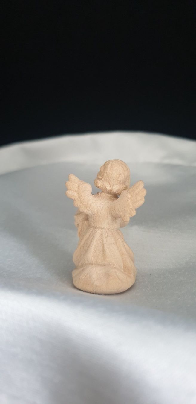 Statuette: Kleine Engel handgeschnitzt – Usato da Reinach BL venduto da Annodomini 3