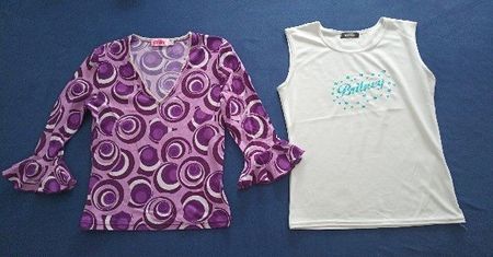2x Tops Sommer Gr. S