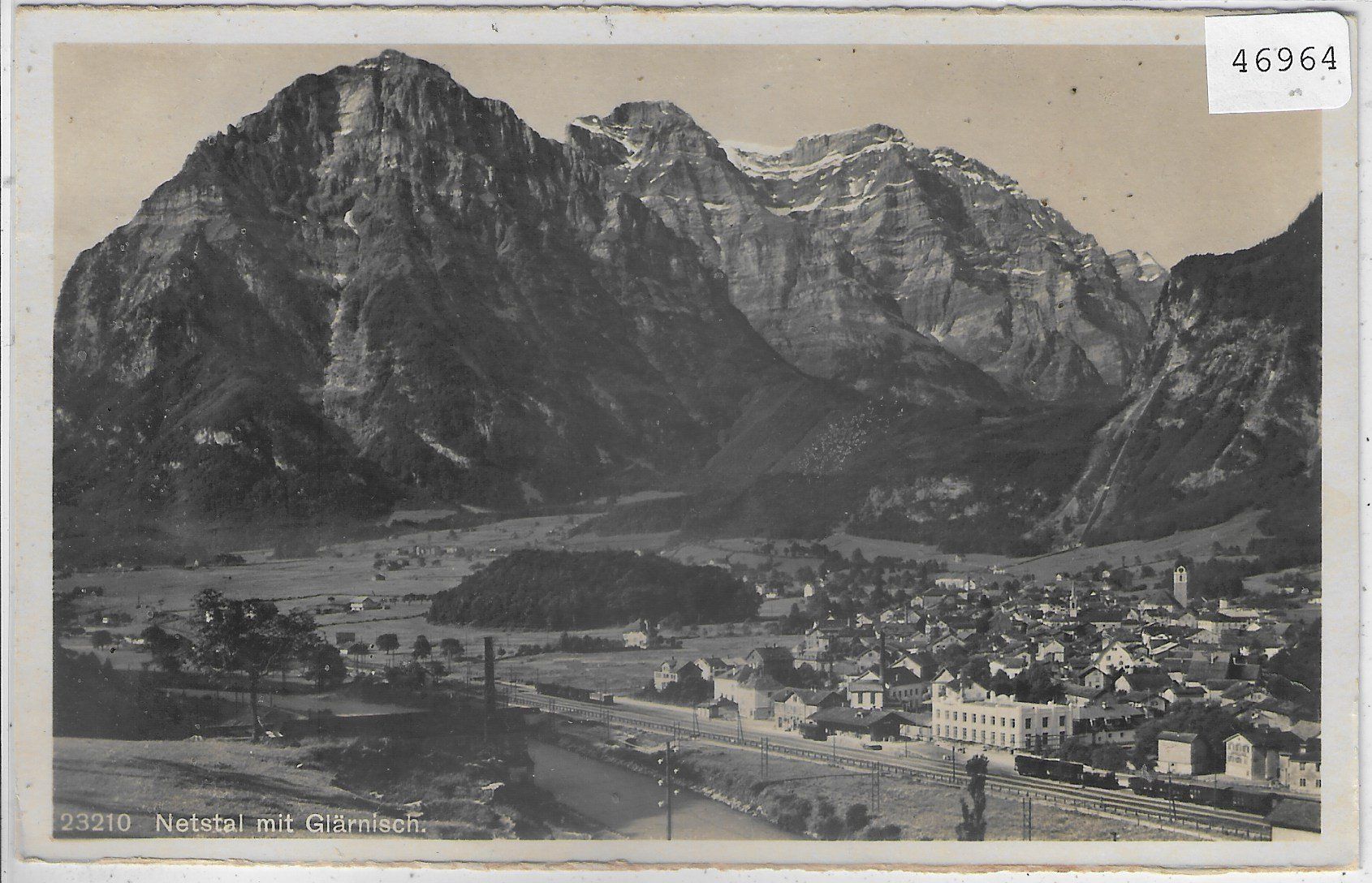 Cartoline postali: Netstal - Generalansicht – Usato da Ettingen venduto da Kartenplanet