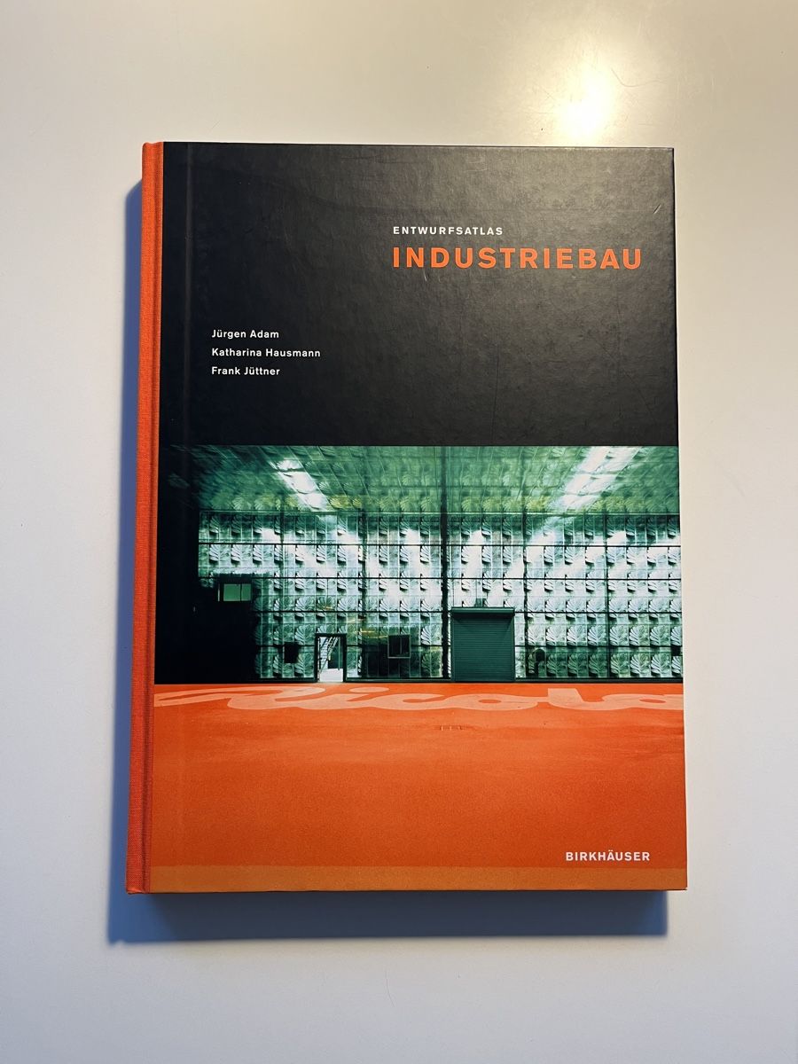 Libri: Birkhäuser Entwurfsatlas Industriebau – Usato da Zürich venduto da ZHCC