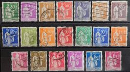 Frankreich ex. Kat. 273-398 */gest. 1932/38