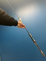 Ultrafeine Angelrute 153cm Spinnrute UL TOP für Egli, NEU!